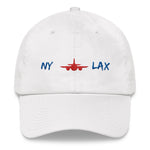 NY TO LAX Dad hat