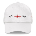 ATL TO LAX Dad hat